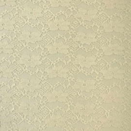 Stretch Flower Lace CREAM