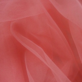 Soft Poly Tulle CORAL