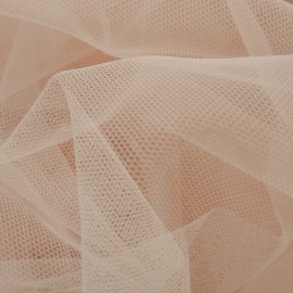 Soft Poly Tulle PALE PEACH