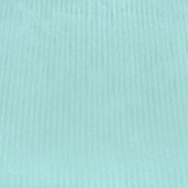 Striped Polyester Voile AQUA