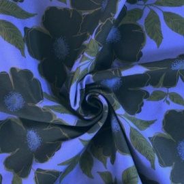 Soft Touch Stretch Viscose BLUE