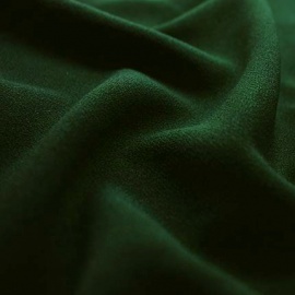 Textured Crepe DARK GREEN