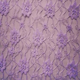 Tulle Lace Flower  LILAC