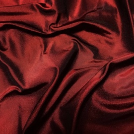 Two-tone Taffeta BURGUNDY / BLACK