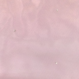 Tulle With Diamante PALE LILAC