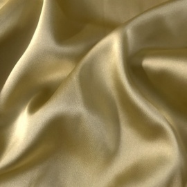 Stretch Satin OLD GOLD